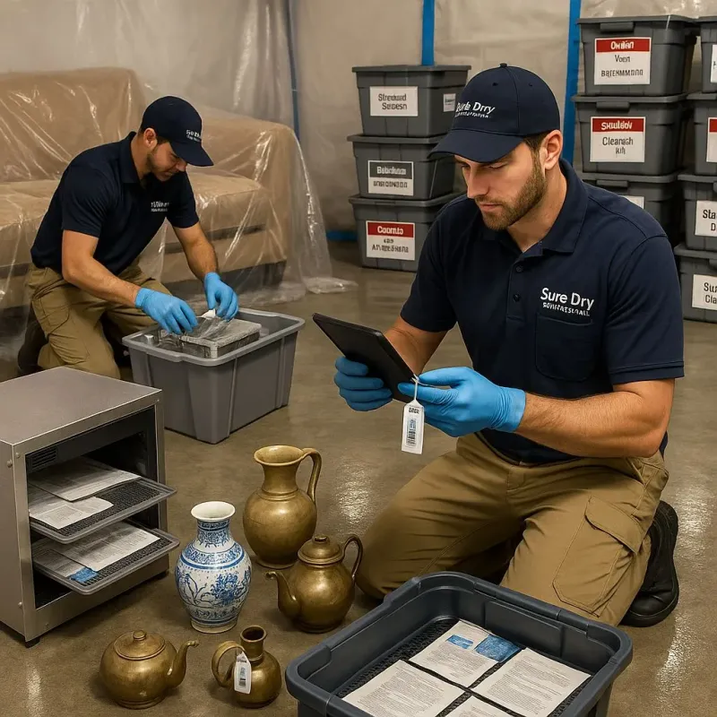 Content Protection and Restoration process in Santa Teresa, NM