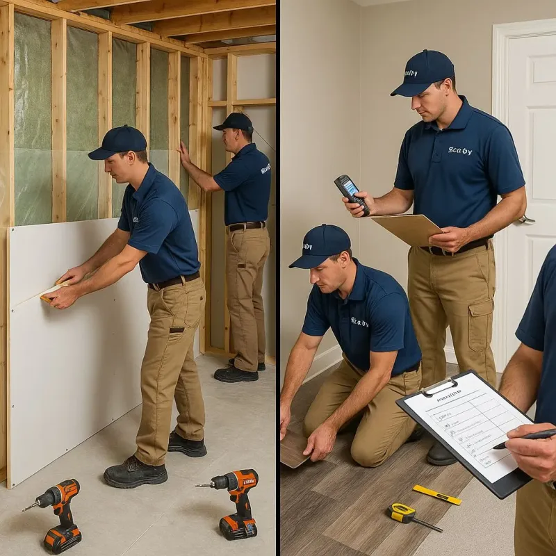 Repairs and Reconstruction process in Santa Teresa, NM